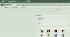 Desktop Screenshot of darkglac3on.deviantart.com