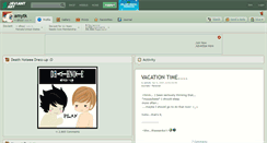 Desktop Screenshot of amytk.deviantart.com