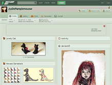 Tablet Screenshot of jusdepamplemousse.deviantart.com