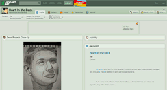 Desktop Screenshot of heart-in-the-deck.deviantart.com