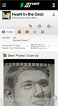 Mobile Screenshot of heart-in-the-deck.deviantart.com