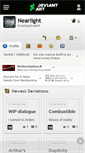 Mobile Screenshot of nearlight.deviantart.com