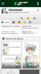 Mobile Screenshot of elfsofdeath.deviantart.com