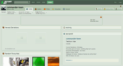 Desktop Screenshot of commander-keen.deviantart.com