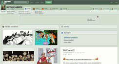 Desktop Screenshot of dahistoryaddicts.deviantart.com