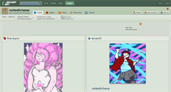 Desktop Screenshot of meltedxcheese.deviantart.com