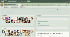 Desktop Screenshot of kingdomhearts-roxas.deviantart.com