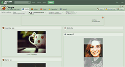 Desktop Screenshot of clergna.deviantart.com