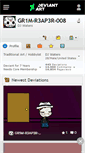 Mobile Screenshot of gr1m-r3ap3r-008.deviantart.com
