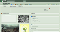 Desktop Screenshot of niklasindustry.deviantart.com