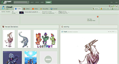 Desktop Screenshot of chradi.deviantart.com