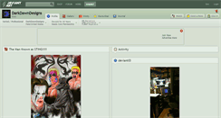 Desktop Screenshot of darkdawndesigns.deviantart.com