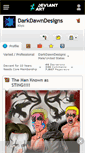 Mobile Screenshot of darkdawndesigns.deviantart.com