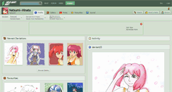 Desktop Screenshot of natsumi--hinata.deviantart.com
