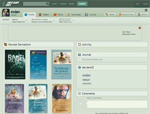 Tablet Screenshot of esdan.deviantart.com