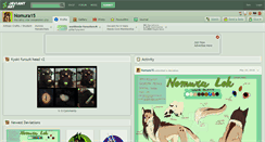 Desktop Screenshot of nomura15.deviantart.com