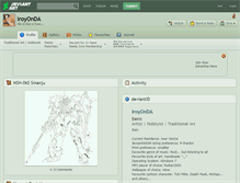 Tablet Screenshot of iroyonda.deviantart.com