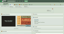 Desktop Screenshot of mavenpro.deviantart.com