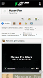 Mobile Screenshot of mavenpro.deviantart.com