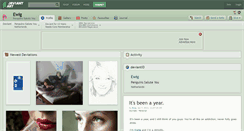 Desktop Screenshot of ewig.deviantart.com