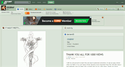 Desktop Screenshot of gsgray.deviantart.com