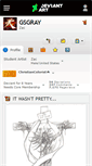 Mobile Screenshot of gsgray.deviantart.com