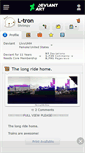 Mobile Screenshot of l-tron.deviantart.com