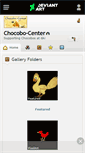 Mobile Screenshot of chocobo-center.deviantart.com