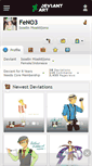 Mobile Screenshot of feno3.deviantart.com