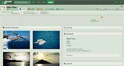 Desktop Screenshot of didu-theo.deviantart.com