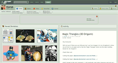 Desktop Screenshot of djumak.deviantart.com