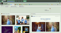 Desktop Screenshot of deviyash.deviantart.com