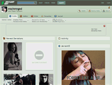 Tablet Screenshot of mschmnged.deviantart.com