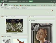 Tablet Screenshot of msafs.deviantart.com