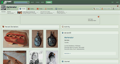 Desktop Screenshot of martenator.deviantart.com
