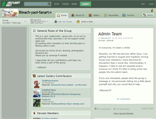 Tablet Screenshot of bleach-yaoi-fanart.deviantart.com