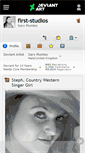 Mobile Screenshot of first-studios.deviantart.com