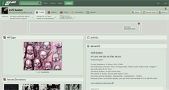 Desktop Screenshot of evil-lusion.deviantart.com