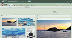 Desktop Screenshot of nerval.deviantart.com