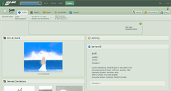 Desktop Screenshot of juzt.deviantart.com