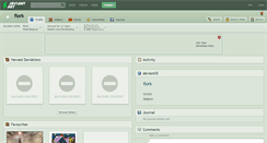 Desktop Screenshot of flork.deviantart.com