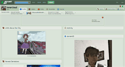 Desktop Screenshot of lunarcloud.deviantart.com