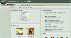 Desktop Screenshot of galexmadge.deviantart.com