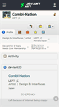 Mobile Screenshot of combi-nation.deviantart.com