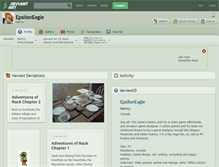 Tablet Screenshot of epsiloneagle.deviantart.com
