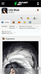 Mobile Screenshot of lily-blue.deviantart.com