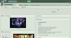 Desktop Screenshot of cynderdragon16.deviantart.com