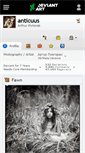 Mobile Screenshot of anticuus.deviantart.com