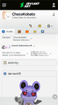 Mobile Screenshot of chocokobato.deviantart.com