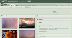 Desktop Screenshot of kekko.deviantart.com